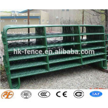 Galvanizado / pvc revestido de gado anti-crossion cavalo rodada caneta